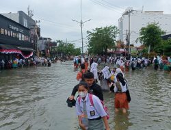 Kota Medan Banjir Akibat Luapan Sungai Babura, Ratusan Warga Terdampak