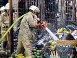 Kerugian Kebakaran Pasar Induk Rp 10 M Tiap Pedagang Dapat Bantuan Rp 5 Juta