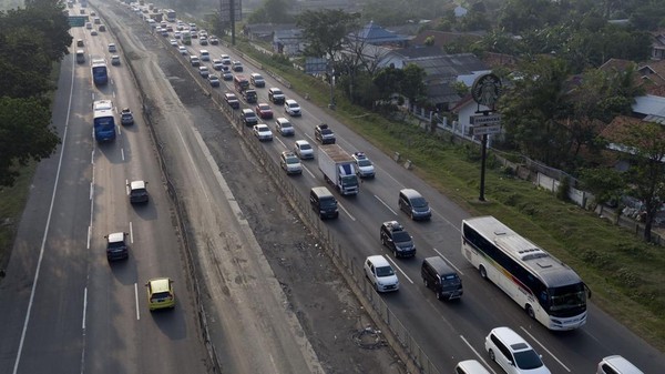 Contraflow KM 55 Tol
