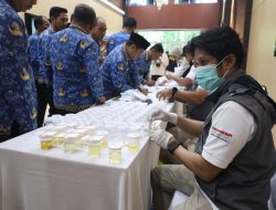 Usai PNS Terjerat Narkoba 364 Pegawai DLH Lumajang Dites Urine