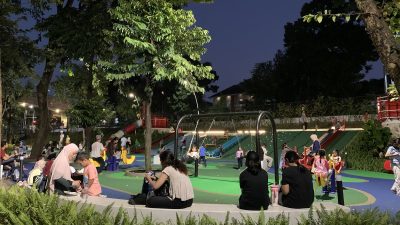Taman Bendera Pusaka Lagi Tren Pengunjung Membludak hingga Lampaui Kapasitas Parkir